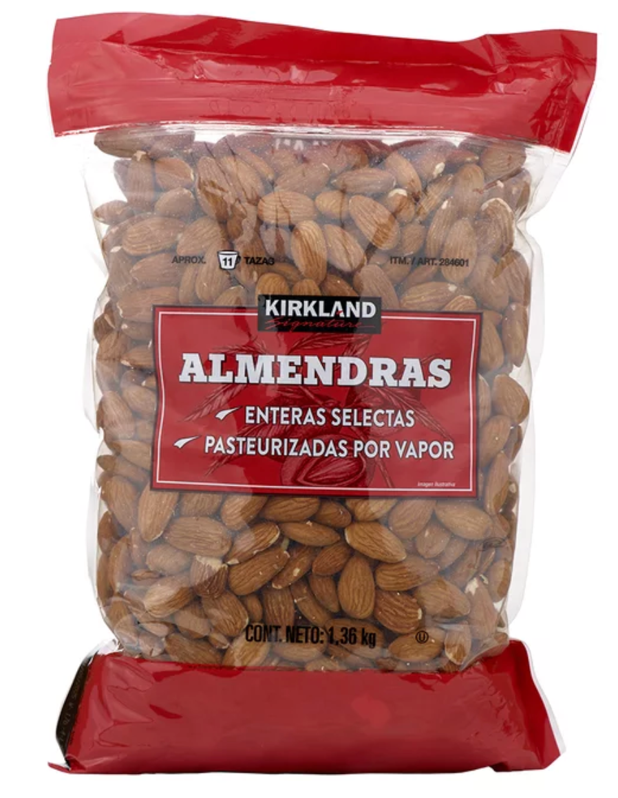 Almendras Enteras 1.36kg Kirkland