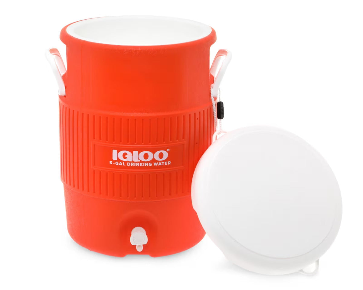 Termo Igloo 5 Galones 20 Litros Color Naranja