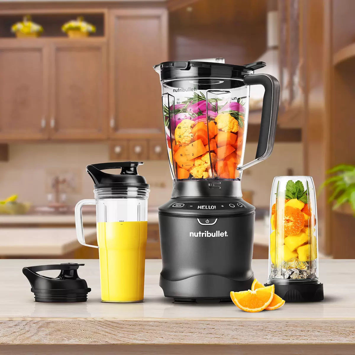 Licuadora Nutribullet Smart Sense 1400 W Vaso De Tritan Colo