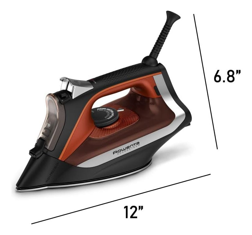 Plancha De Vapor, 1700 Vatios, Color Negro Rowenta Dw23