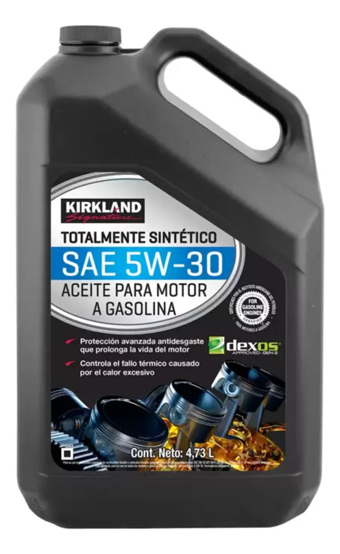 1 Garrafa Aceite Sintético 5w30 4.73lts Kirkland Dexos 1gen3