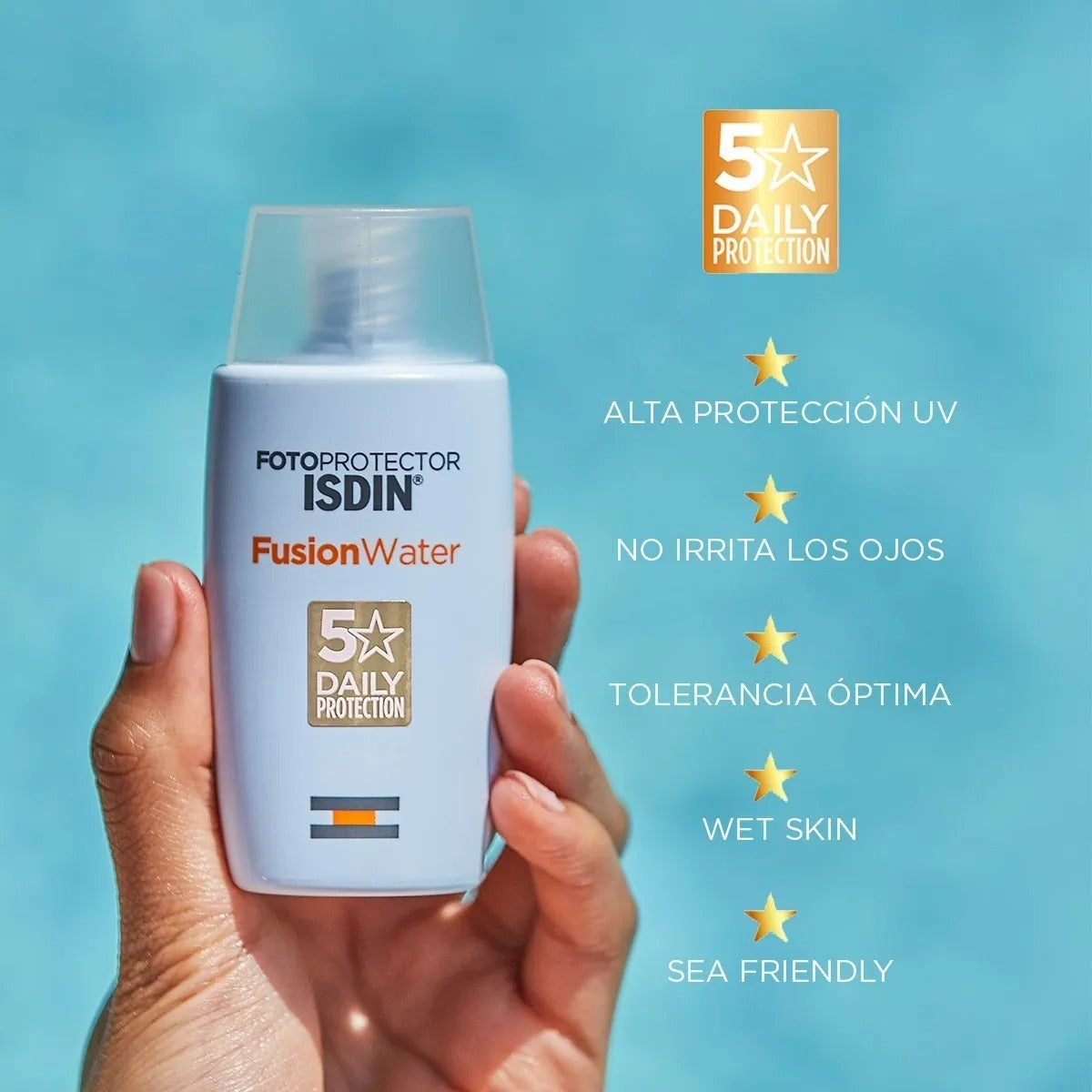 Isdin Fotoprotector Fusion Water Fps 50 Con 2 Piezas De 50ml