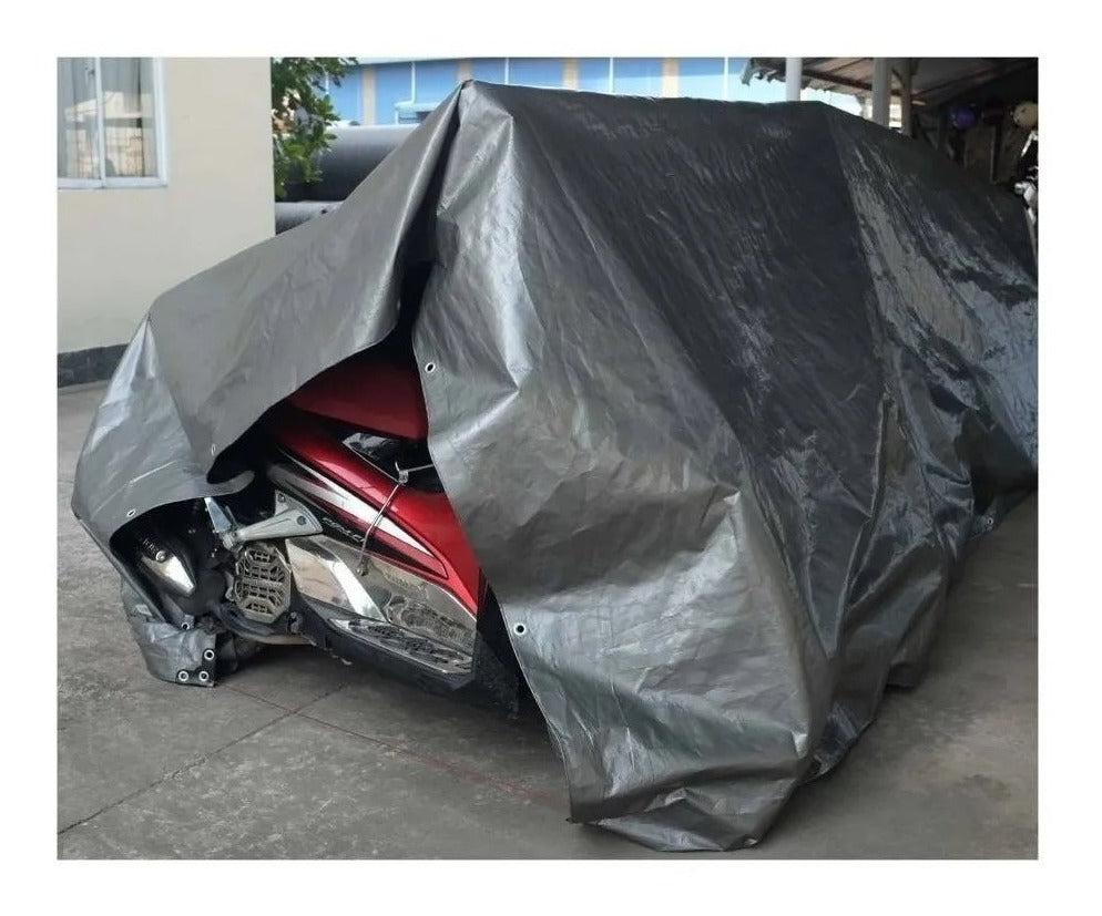 Lona Plástica Reforzada 4x4.7mts Resistente Uso Rudo