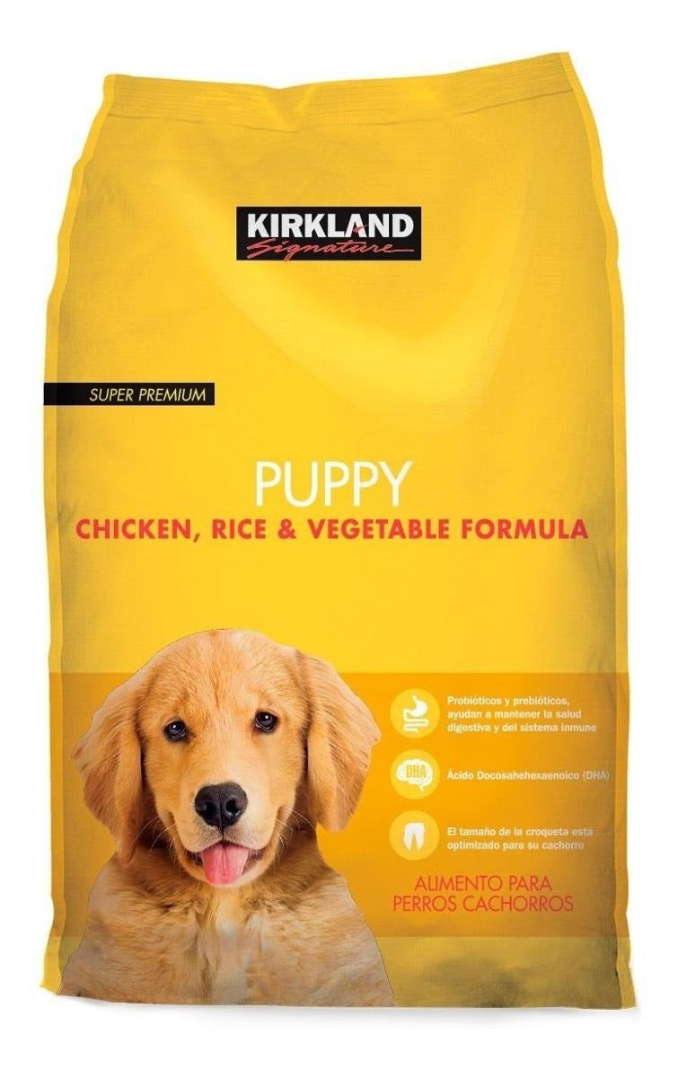 Alimento Kirkland Perro Cachorro Pollo/arroz/vegetales  9kg