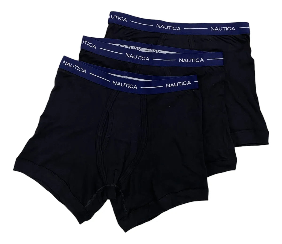 Nautica  Set Bóxer Largo De Algodón Para Hombre 3 Piezas