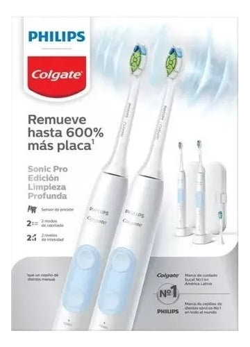 Cepillo Dientes Eléctrico Colgate Phillips Sonicpro  2 Pzs
