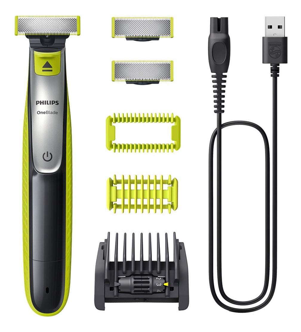 Rastrillo Eléctrico Philips Recargable One Blade Qp2834/50 C