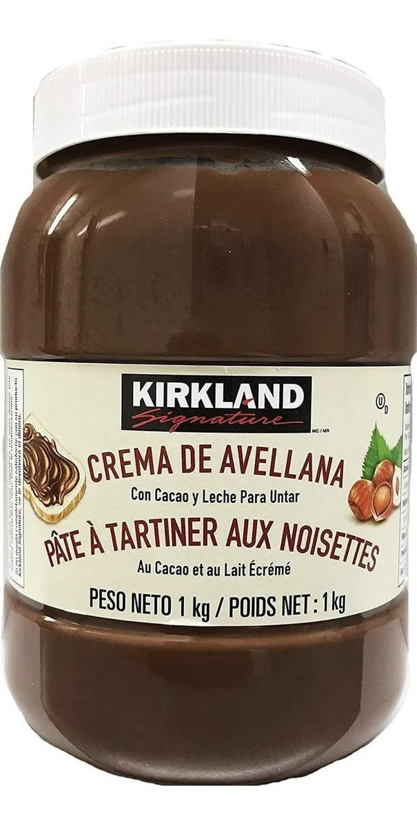 Crema De Avellanas Con Cacao Kirkland Signature 1 Kg