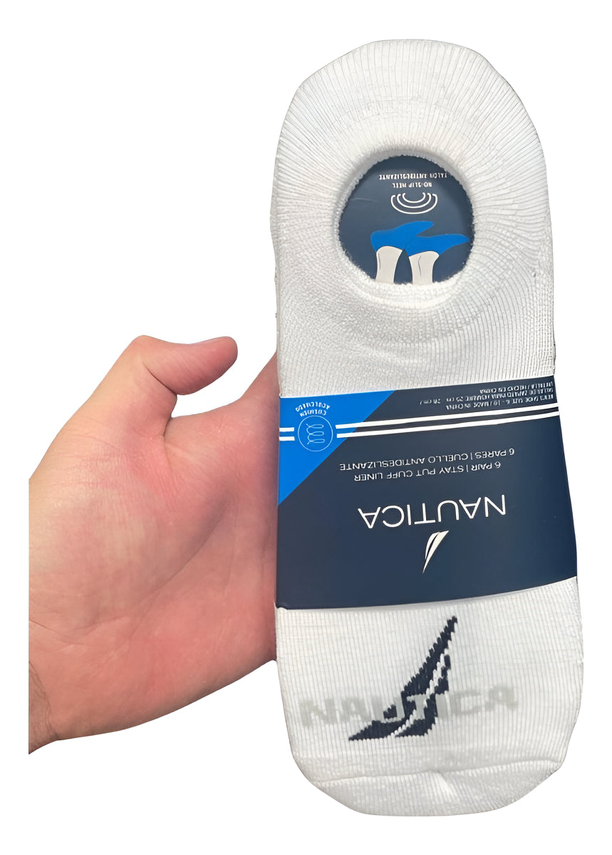 Calcetines Cortos Nautica Tines 6 Pares Hombre Deportivos