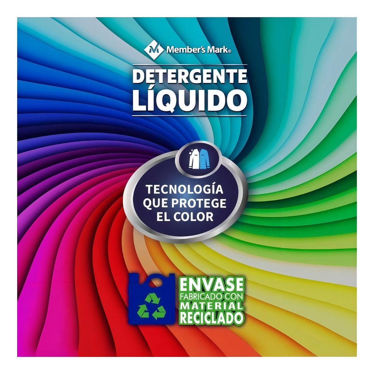 Detergente Líquido Member's Mark® Ropa Blanca Y Color, 20 L