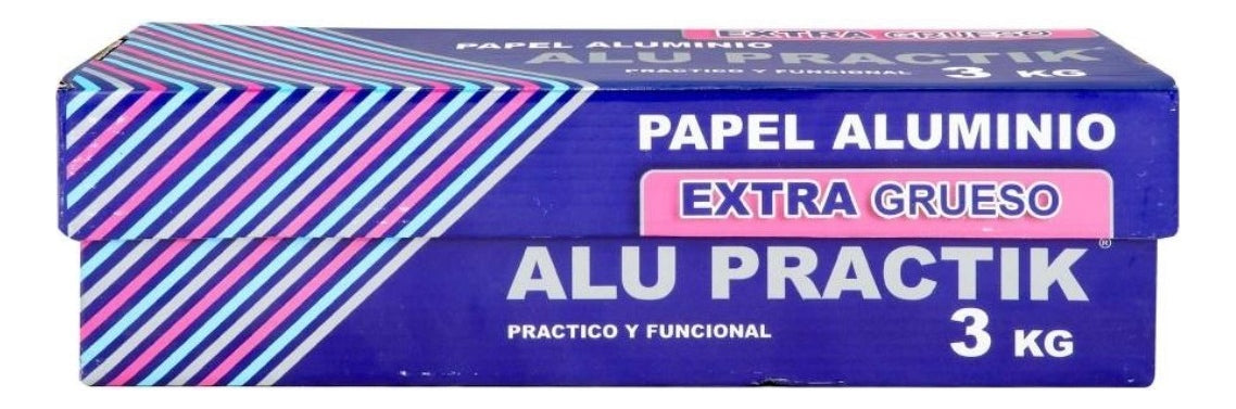 Papel Aluminio Alu Practik De 180 Metros