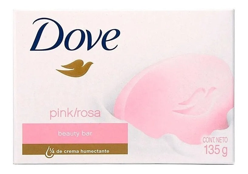 Jabón En Barra Dove Pink 14 Barras 135g