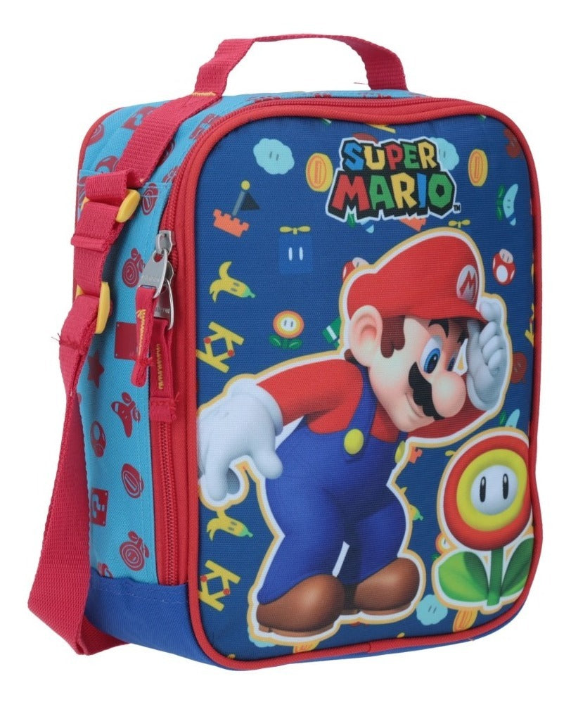 Lonchera Térmica Chenson Super Mario Bros Mantien Frio Calor