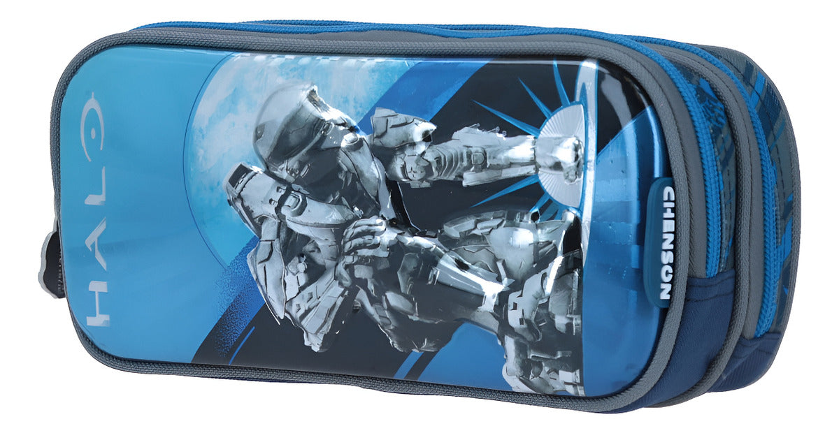 Lapicera Escolar Chenson Halo Master Chief Porta Lapices