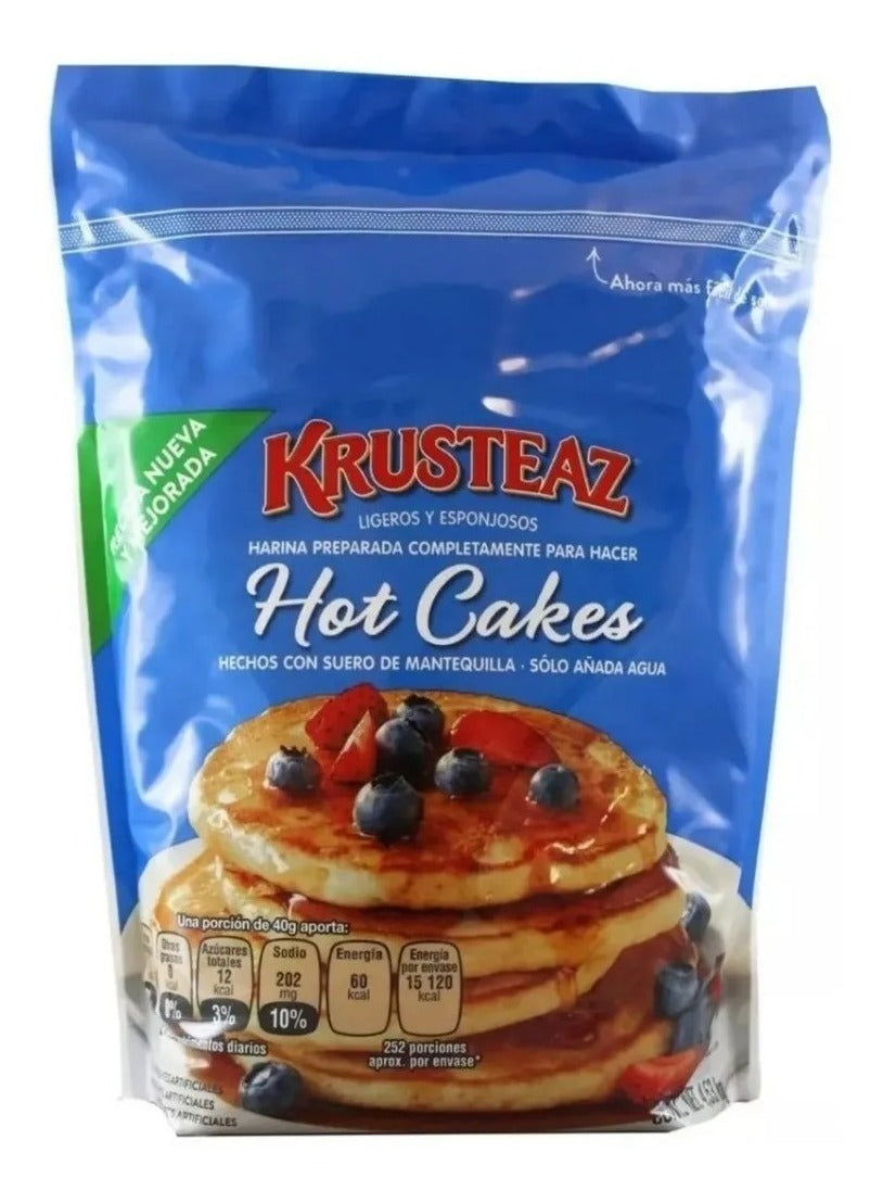 Krusteaz Harina Para Hot Cakes Ligeros Y Esponjosos 4.53 Kg