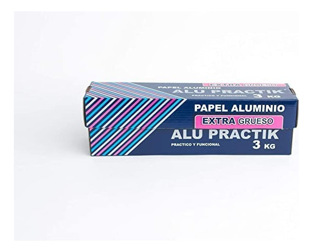 Papel Aluminio Alu Practik De 180 Metros