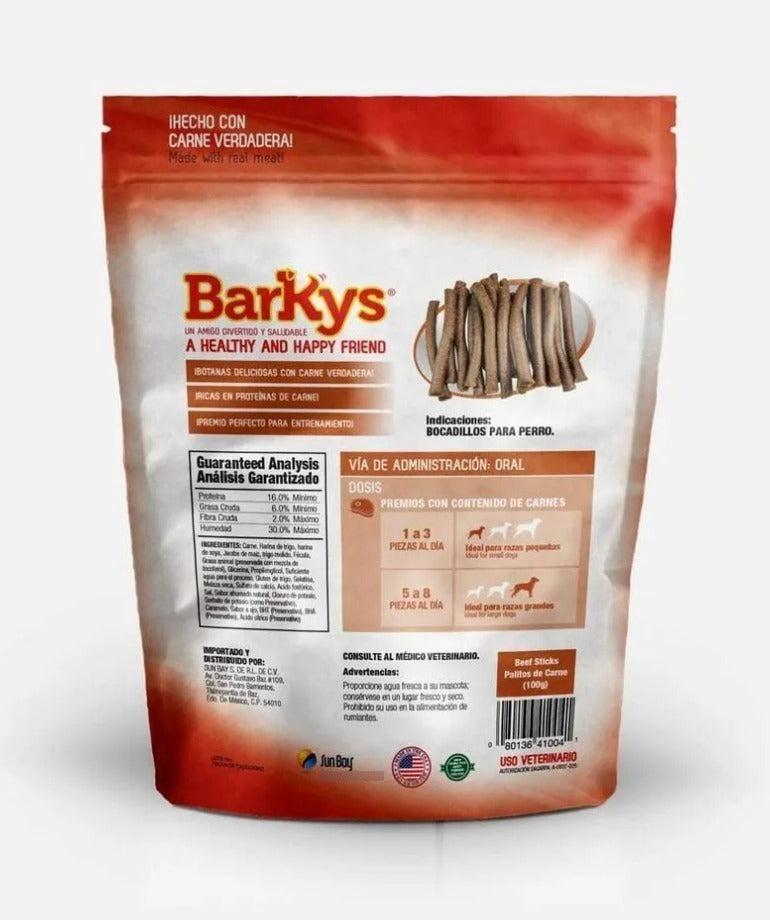 Barkys Premios Para Perros Palitos De Carne 1 Bolsas De 1kg