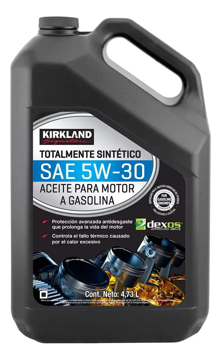 1 Garrafa Aceite Sintético 5w30 4.73lts Kirkland Dexos 1gen3