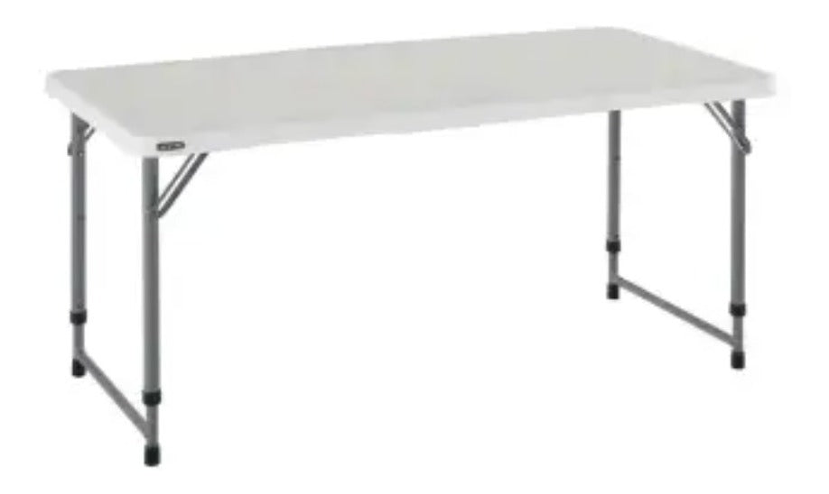 Mesa Plegable 1.2m Lifetime Altura Ajustable