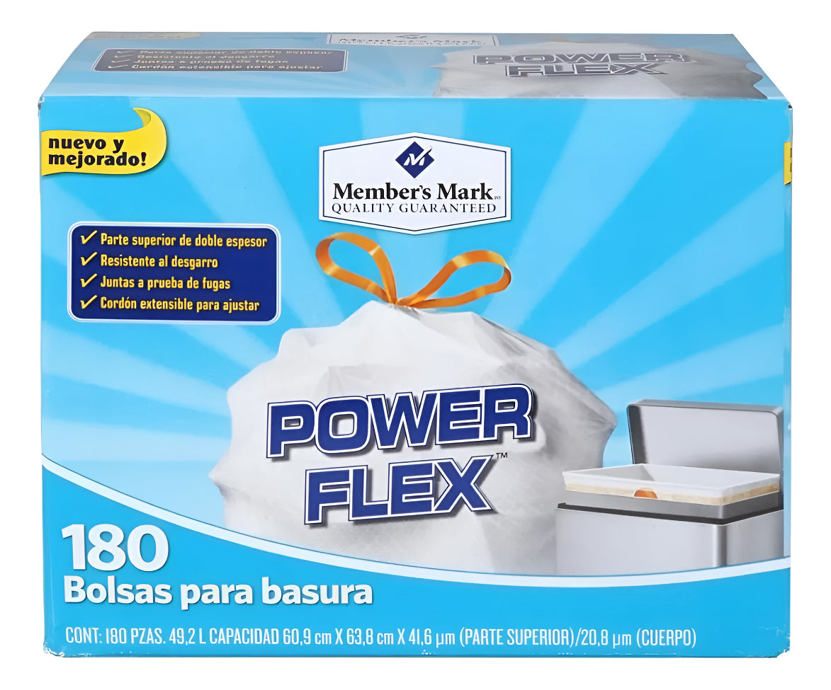 Bolsas Para Basura Member's Mark De 180 Piezas