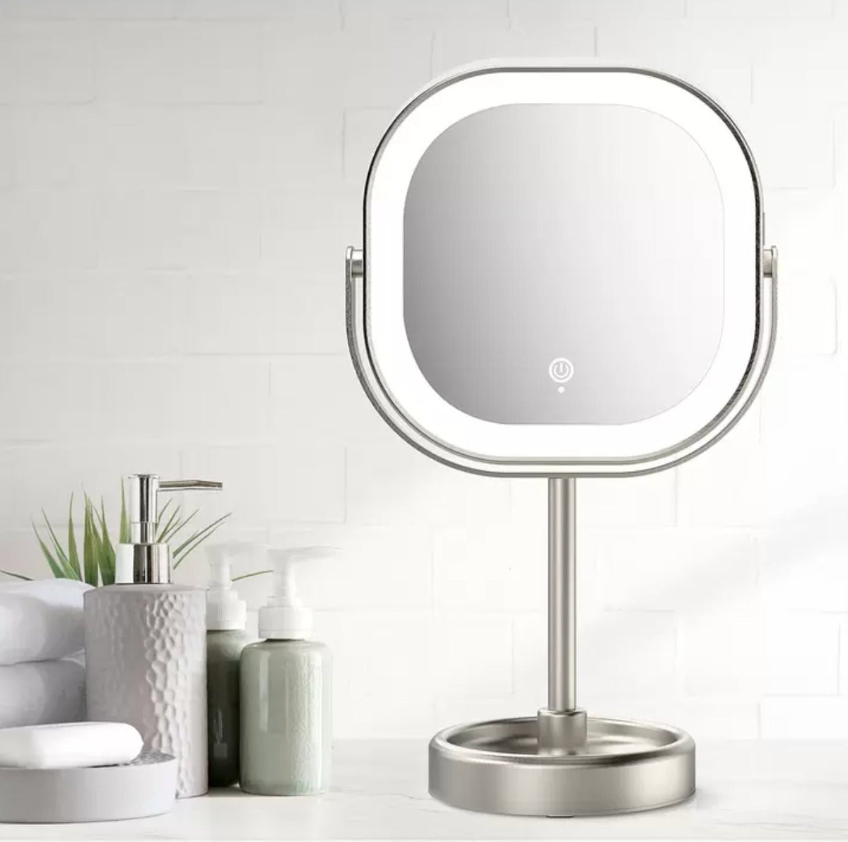 Conair Espejo Profes. Maquillaje Con Luz Led Y Aumento 10x