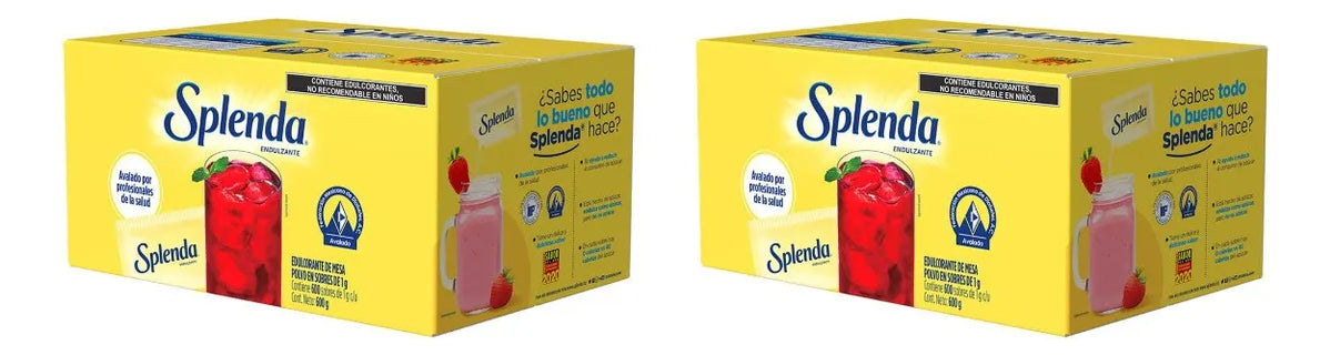 Endulzante Splenda Sin Calorias 1200 Sobres/ 1g Total 1.2kg