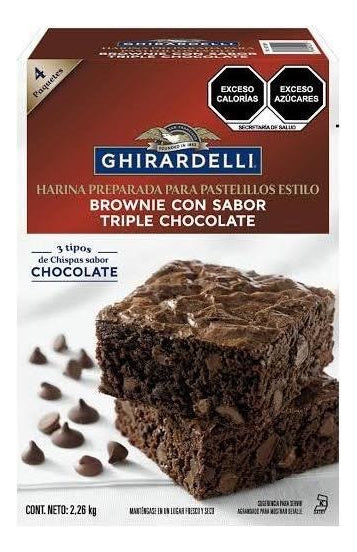 Harina Para Brownie 2.6 Kg, Ghirardelli