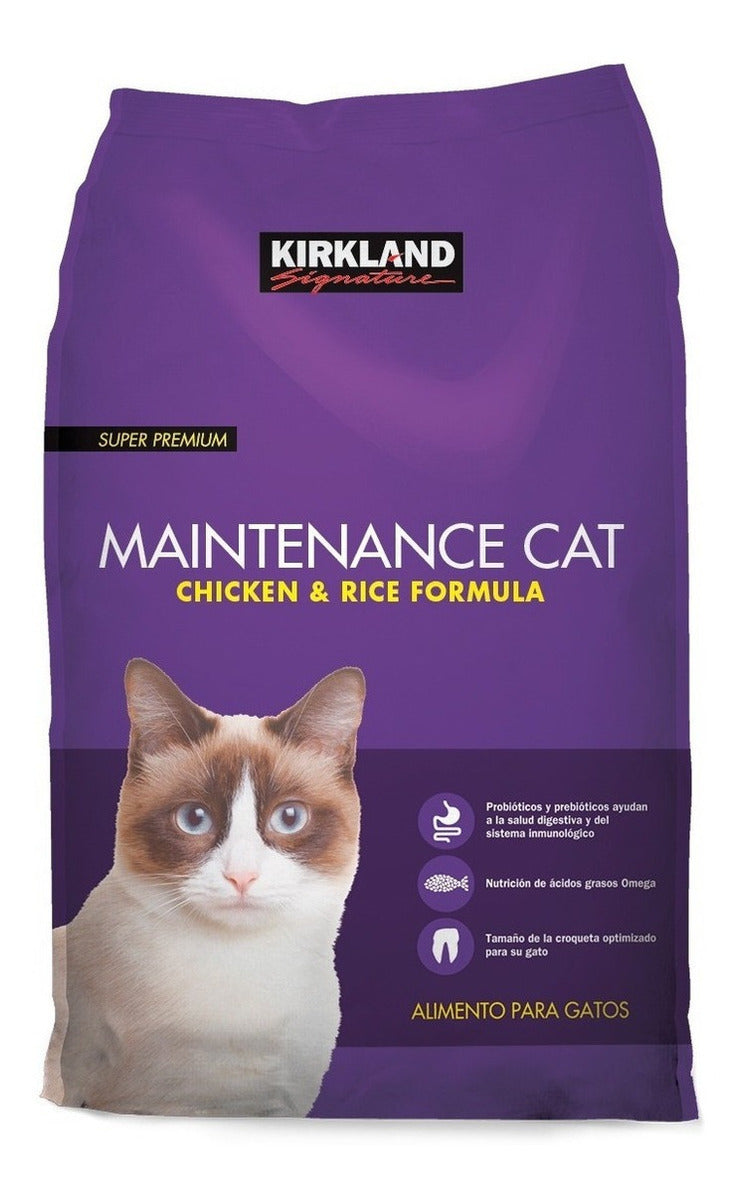 Alimento Para Gato Pollo/arroz 11 Kg Kirkland Signature