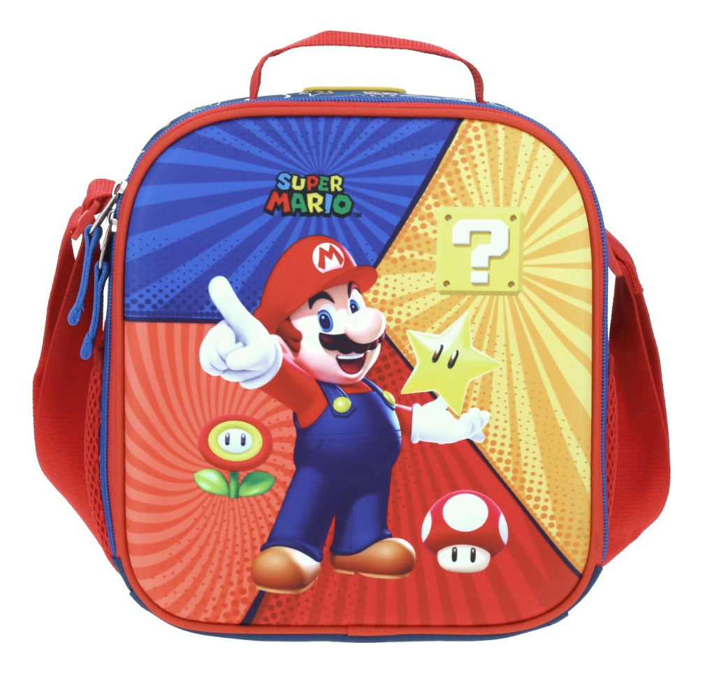 Lonchera Térmica Chenson Super Mario Bros Mantien Frio Calor