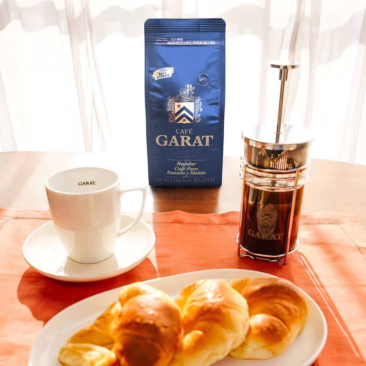 Garat Café Molido Gourmet Regular 100% Mexicano Paquete 1.1
