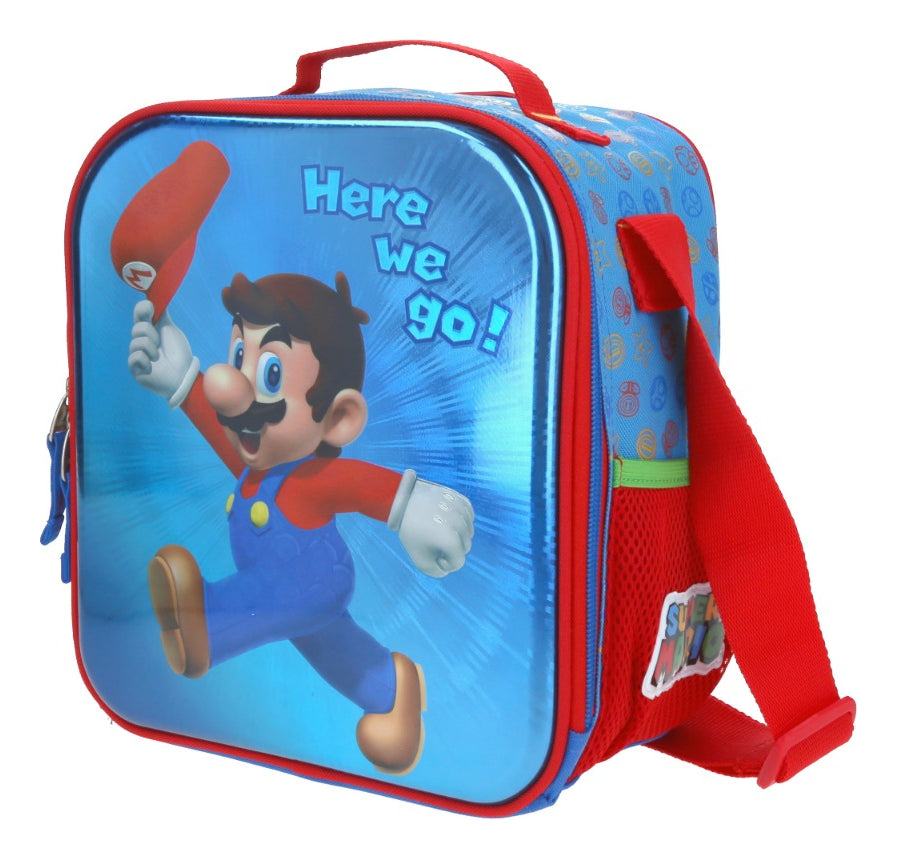 Lonchera Térmica Chenson Super Mario Bros Mantien Frio Calor
