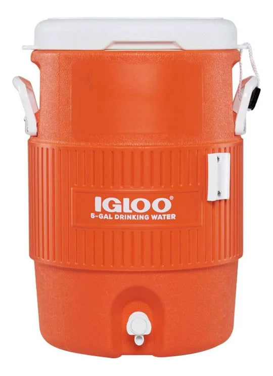 Termo Igloo 5 Galones 20 Litros Color Naranja