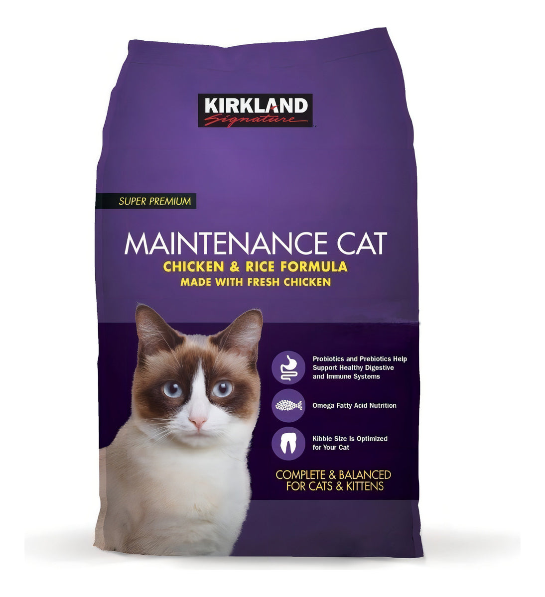 Alimento Para Gato Pollo/arroz 11 Kg Kirkland Signature