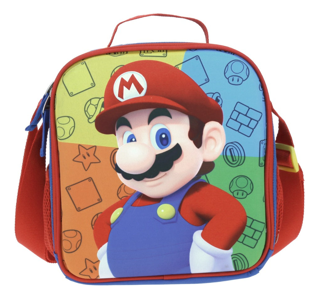 Lonchera Térmica Chenson Super Mario Bros Mantien Frio Calor