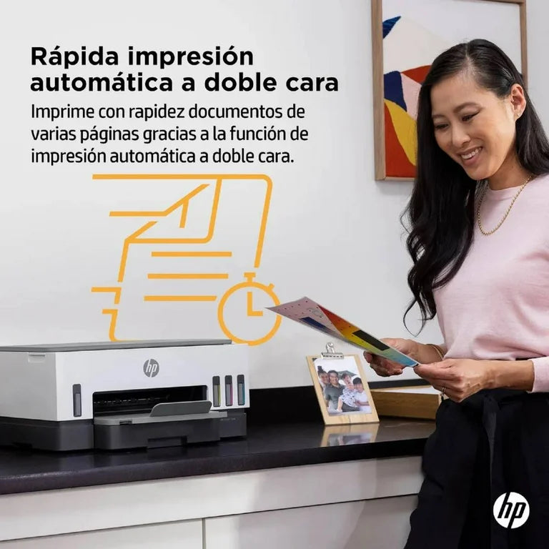Impresora Multifuncional Hp Smart Tank 725 Tinta Cont Wifi