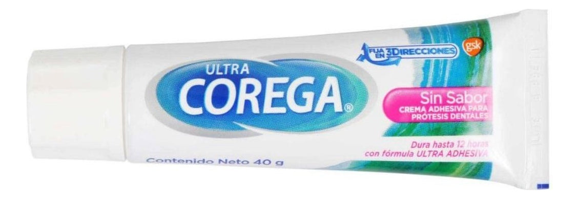 Crema Adhesiva Para Prótesis Dentales Corega 3 Pack 40 G Cu