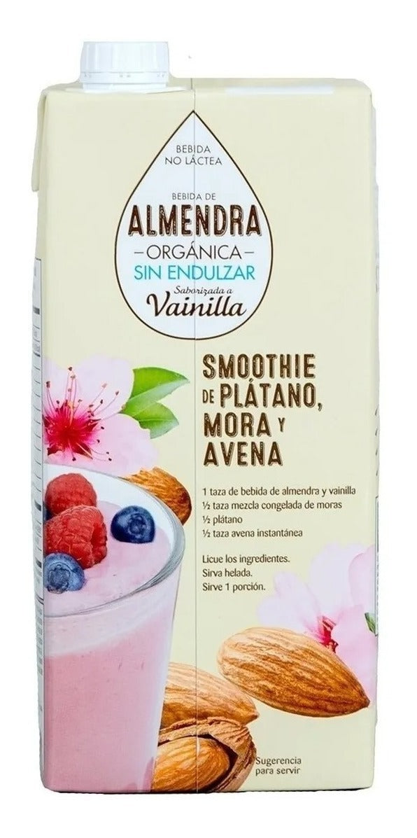 Leche Almendras Orgánica Vainilla Kirkland 6 Piezas