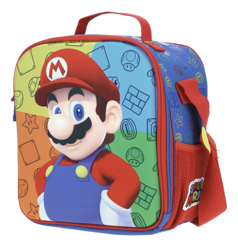 Lonchera Térmica Chenson Super Mario Bros Mantien Frio Calor