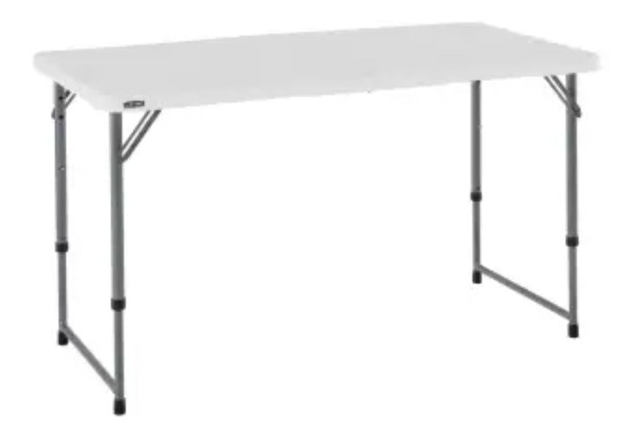 Mesa Plegable 1.2m Lifetime Altura Ajustable