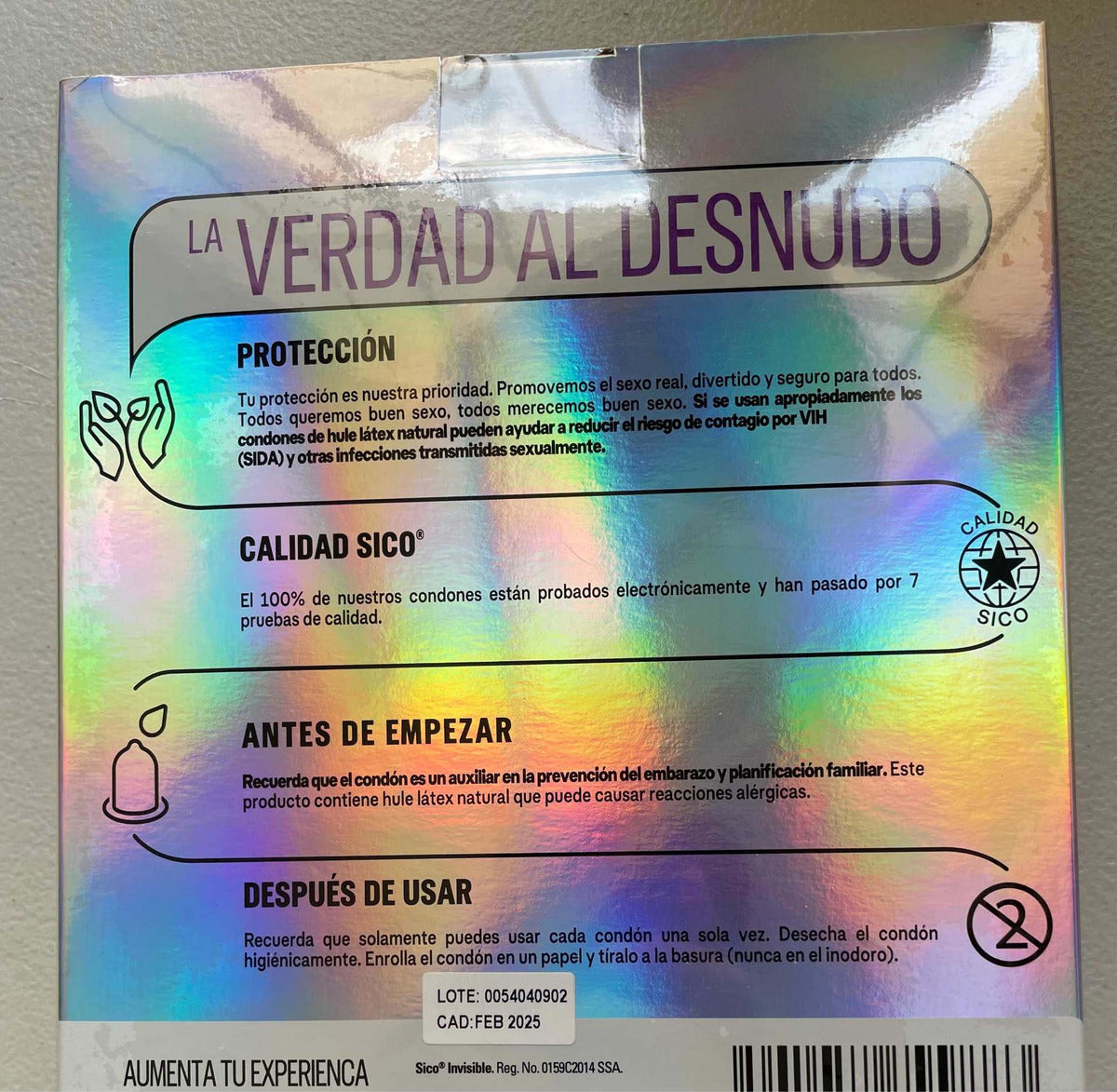 Paquete Con 55 Condones Sico Ultra Sense