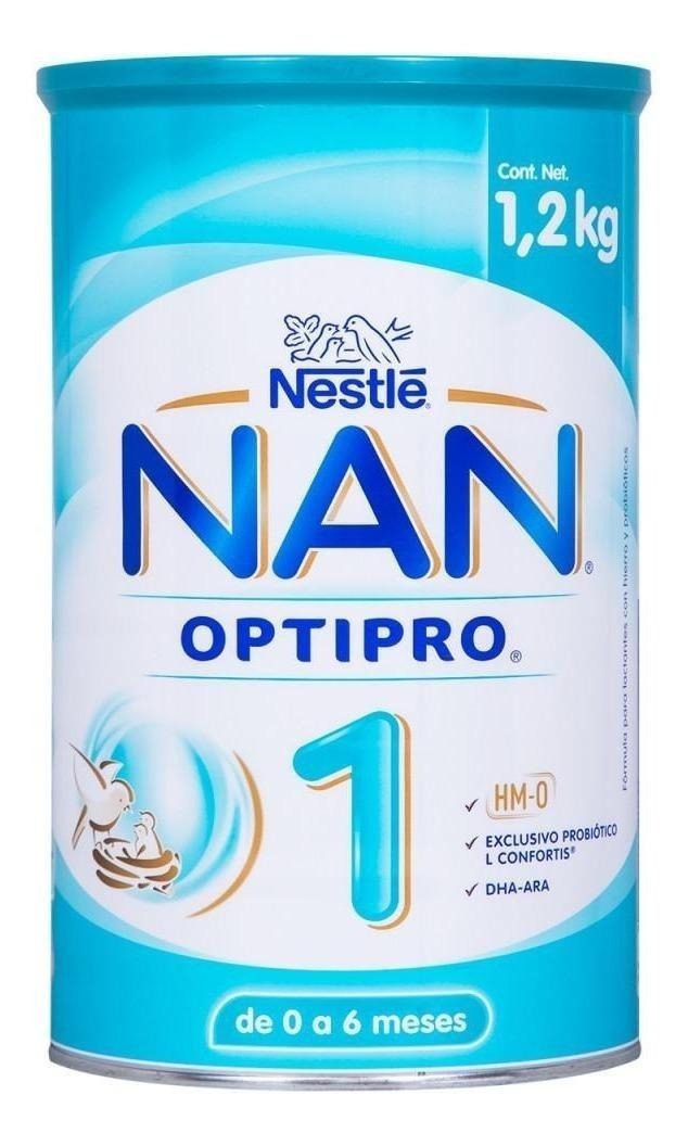 Fórmula Infantil En Polvo Nestlé Nan Optipro 1 En Lata 1.2kg