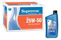 Aceite Alto Kilometraje 25w-50 Chevron .946ml (12 Piezas)
