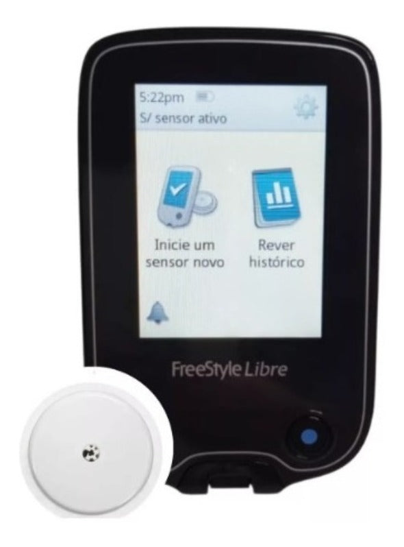 Glucómetro Continuo Freestyle Libre Kit Lector + 2 Sensores