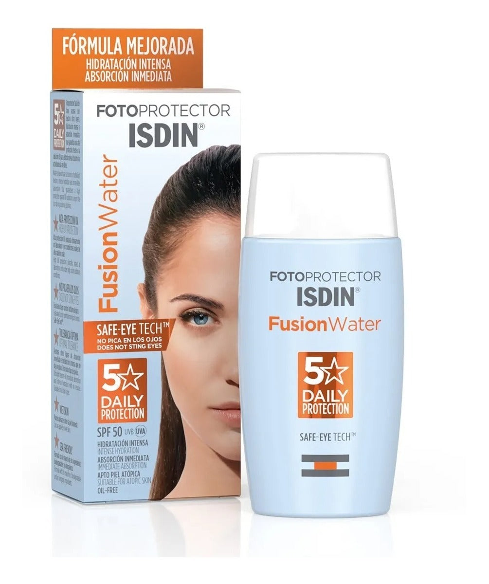 Fotoprotector Isdin Color Fusion Water Fluido Fps50 X 50 ml