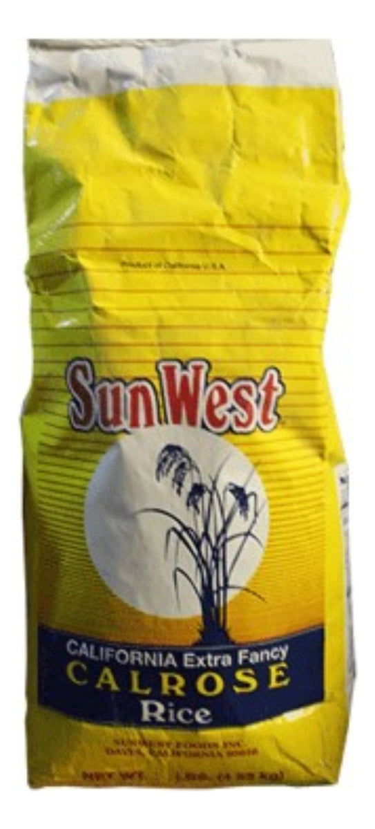 Arroz Para Sushi Tipo Calrose Grano Medio 22.68 Kg Sunwest