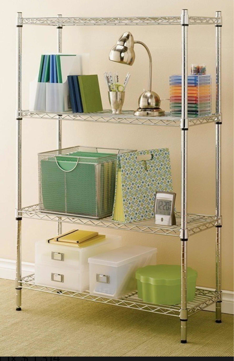 Trinity Estante - Rack 4 Repisas De Metal - 635 Kg / 1.36m