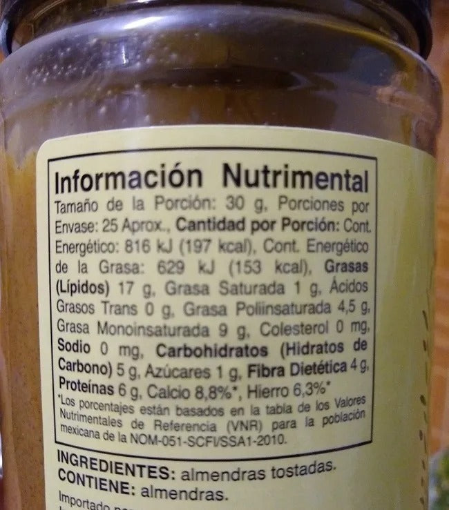 Paquete 2 Crema De Almendras Kirkland Signature 765 Gr C / U
